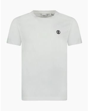 Burberry 'Parker' Short Sleeve T-Shirt - White
