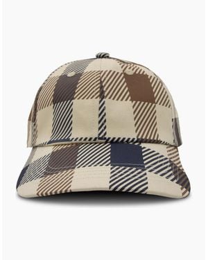 Aquascutum Macro Iconic Baseball Cap 30 - Natural