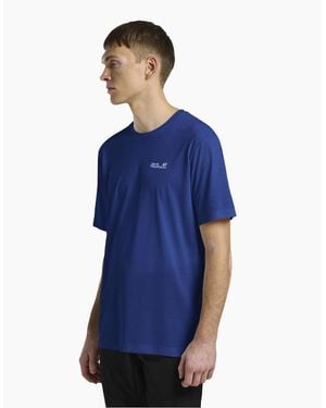 Jack Wolfskin Vonnan Functional Short Sleeve T-Shirt - Blue