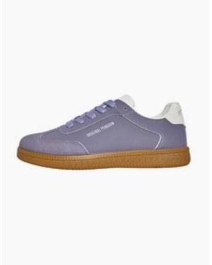 Original Penguin Salsa Round Toe Flat Heel Court Shoes - Blue