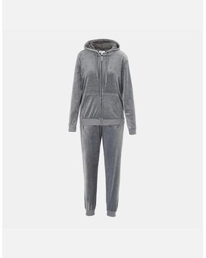 Miso Velour Trcksuit - Grey