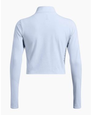 Under Armour Launch Elite Half Zip Long Sleeve Performance Top - Blue