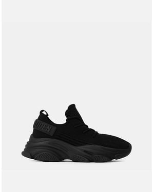 Steve Madden Prospect Lace-Up Trainers - Black
