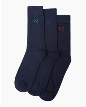 Crew 3 Pack Bamboo - Blue