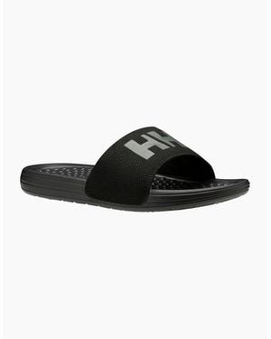 Helly Hansen Sport H/H Slide Synthetic /Gunmetal Slides - Black