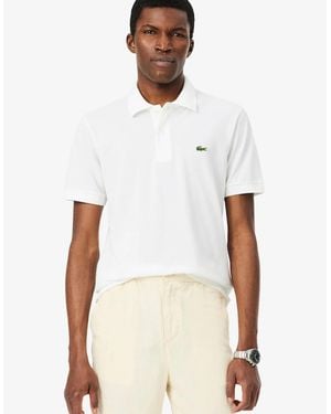 Lacoste Classic Fit L.12.12 Light Polo Shirt - White