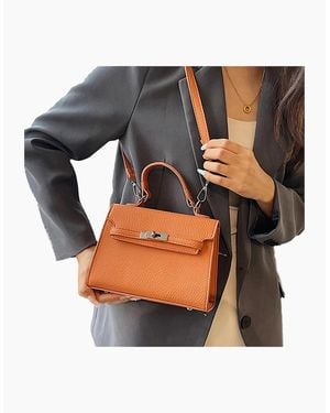 XY London Ladies Juniper Cross Body Handbag - Orange