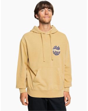 Quiksilver Garment Dye Pullover Hoodie - Natural