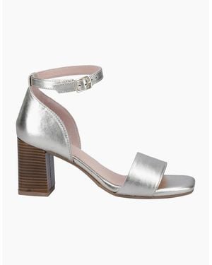Hush Puppies Kelsey Leather Sandals - White