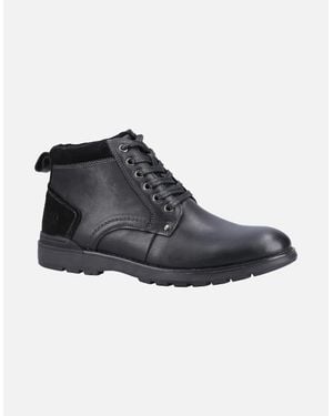 Hush Puppies Dean Boot - Black