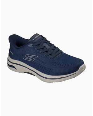 Skechers Go Walk Go Walk Arch Fit 2.0 Percy Trainers - Blue