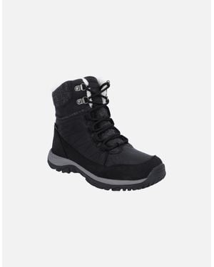 Hi-Tec Riva Mid Hiking Boots - Black