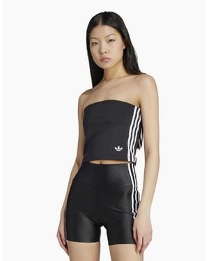 adidas Originals Adicolor 3-Stripes Tube Top - Black