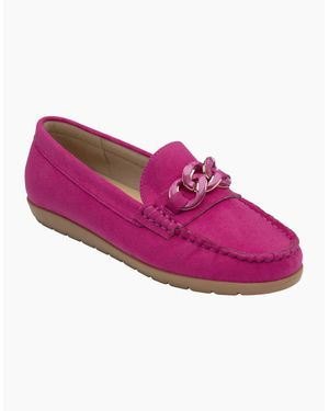 Lotus Coma Loafers - Pink