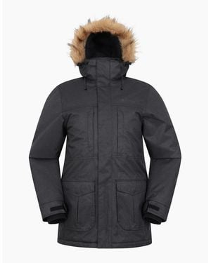 Mountain Warehouse Gorge Ii Long Jacket - Blue