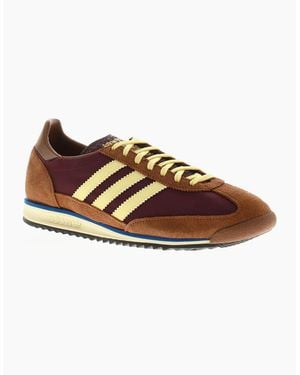 adidas Originals Trainers Sl72 Narrow Fit Lace Up Uk Size - Brown