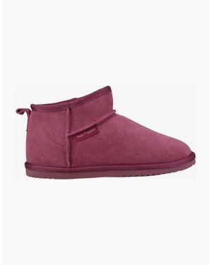 Hush Puppies Ashanti Memory Foam Slippers - Purple