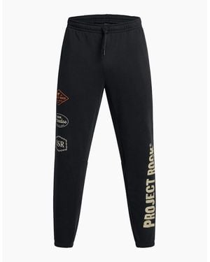 Under Armour Hwt Graphic Print Joggers - Blue