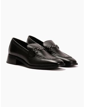 Osprey London The Islington Leather Loafers - Black