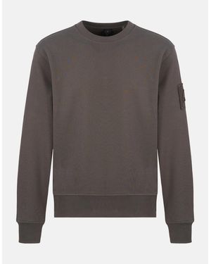 Moose Knuckles Hartsfield Crew Sweatshirt - Grey