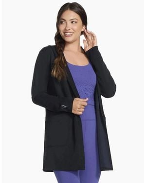 Skechers Skechluxe Elevate Restful Hoodigan Cardigans - Blue