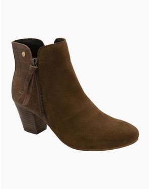 Ravel Tulli Ankle Boots - Brown