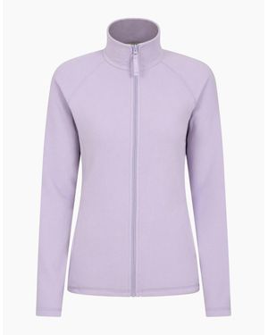 Mountain Warehouse Ladies Raso Fleece Jacket - Purple
