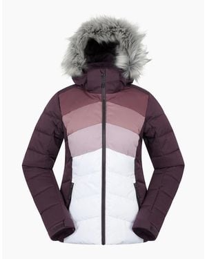 Mountain Warehouse Ladies Cascade Padded Ski Jacket - Purple