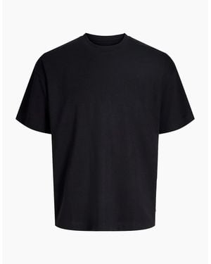 Jack & Jones Jjebarron T-Shirt Ss Crew Neck - Black