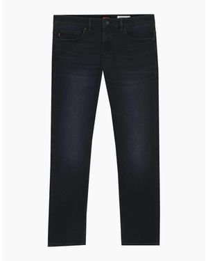 BOSS Delaware Soft Motion Slim Fit Jeans - Blue