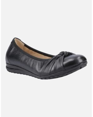 Hush Puppies Lilith Leather Standard Flats - Blue