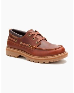 Caterpillar Colorado Boat Lo Dark Russet P726609 Boots - Brown