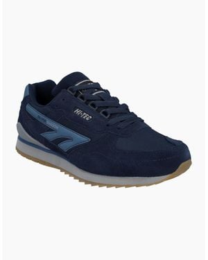 Hi-Tec Shadow Og 2.0 Suede Trainers - Blue