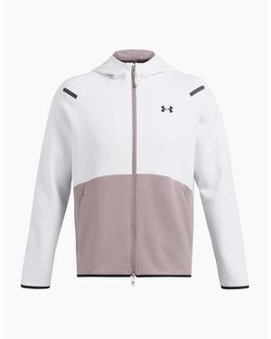 Under Armour Unstoppable Fleece Full Zip Hoodie - Grey