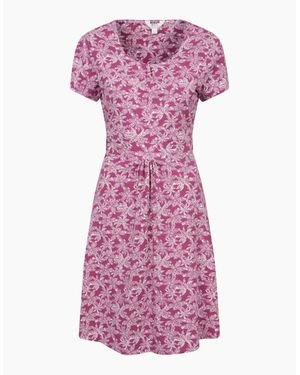 Mountain Warehouse Ladies Orchid Patterned Uv Protection Dress - Purple