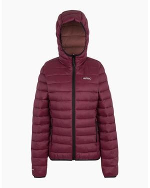 Regatta Ladies Marizion Hooded Padded Jacket - Purple
