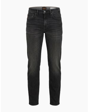 BOSS Boss Delaware Slim Fit Stretch Jeans - Black