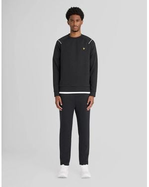 Lyle & Scott Sports Neoprene Joggers - Black