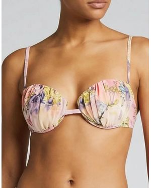 Oceanus Cynthia Cupped Bikini Top - Brown