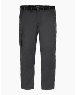 Craghoppers Expert Kiwi Tailored Cargo Trousers - Grey