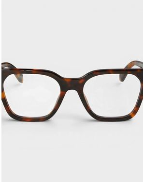 Off-White c/o Virgil Abloh Arrow Eyewear Style Havana - Brown