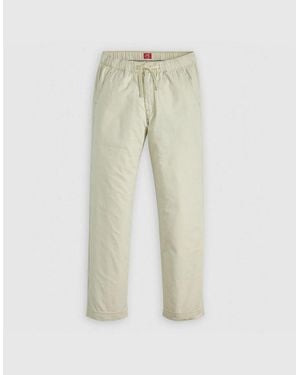 Levi's Levi's Solid Patterned Relaxed Straight Chinos - Natural