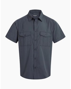 Craghoppers Kiwi Ii Short Sleeved Shirt Dark - Blue