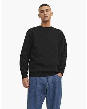 Jack & Jones Bradley Sweat Crew Sweatshirt - Black