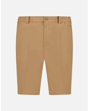 J.Lindeberg J.Lindeberg Stuart Stripe Golf Shorts Tiger - Natural