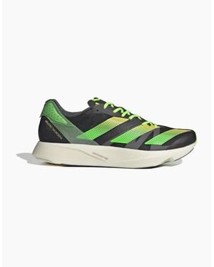 adidas Adiz Tkmi 8 Lace Up Low Top Trainers - Green