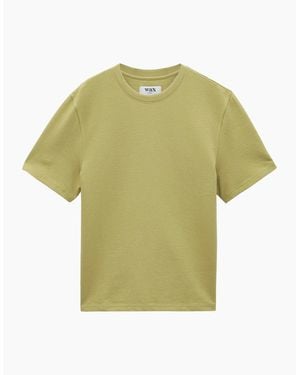 Wax London Dean Jolt Slub T-Shirt - Green