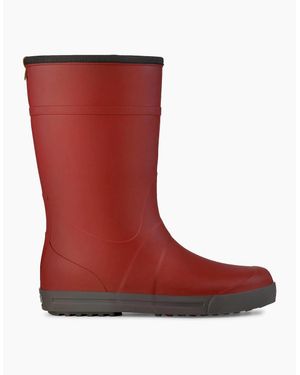 Dunlop Amsterdammer Wellingtons Burgundy - Red
