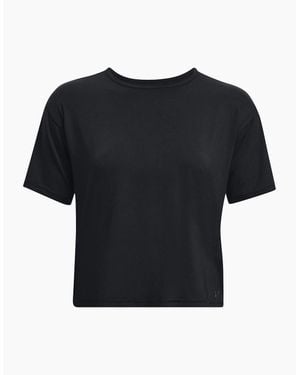 Under Armour Armour Motion Ss Gym Top - Black