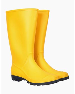Mountain Warehouse Ladies Splash Wellington Boots - Yellow